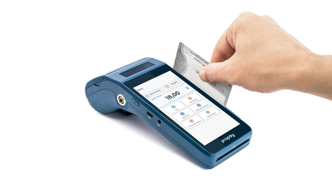 Propay P1000 ECR Yazarkasa POS Cihazı – Güçlü, Hızlı ve Ergonimik Ödeme Çözümü